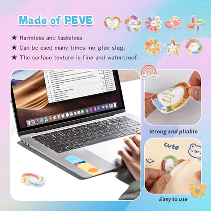 102 PCS Sensory Stickers – Calm Your Mind, Focus Your Energy